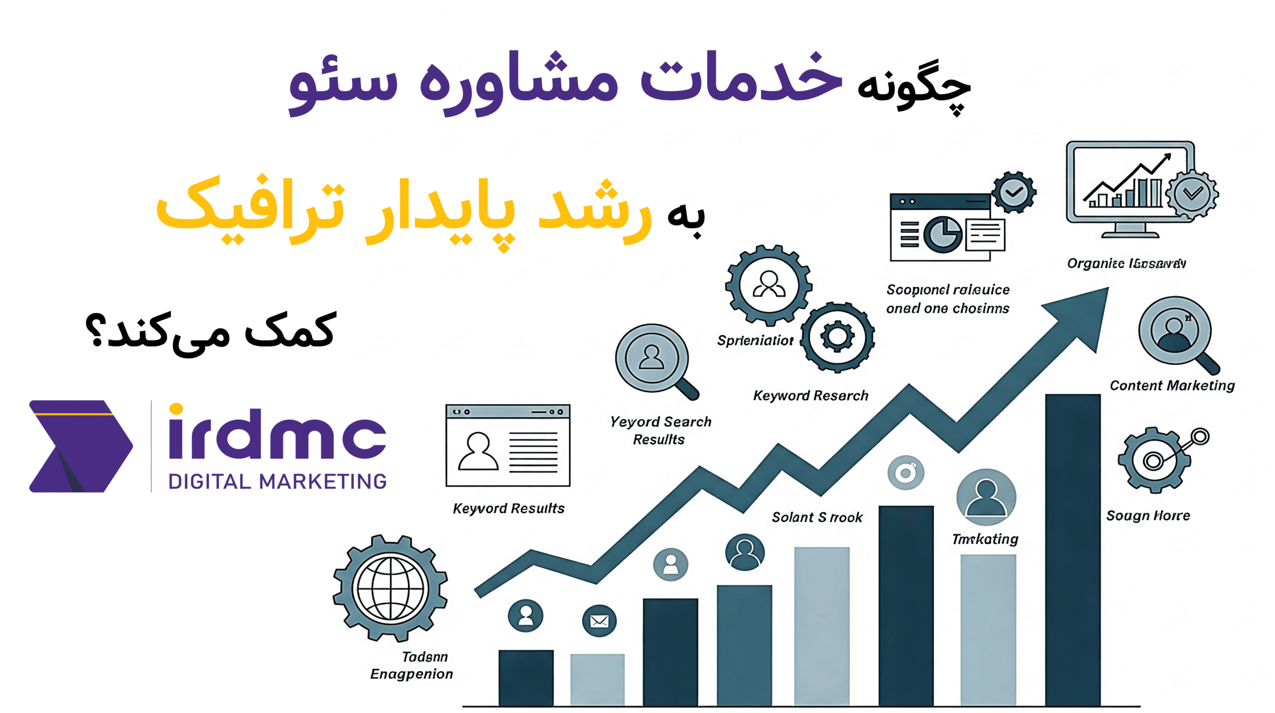 چگونه خدمات مشاوره سئو به رشد پایدار ترافیک کمک می‌کند؟