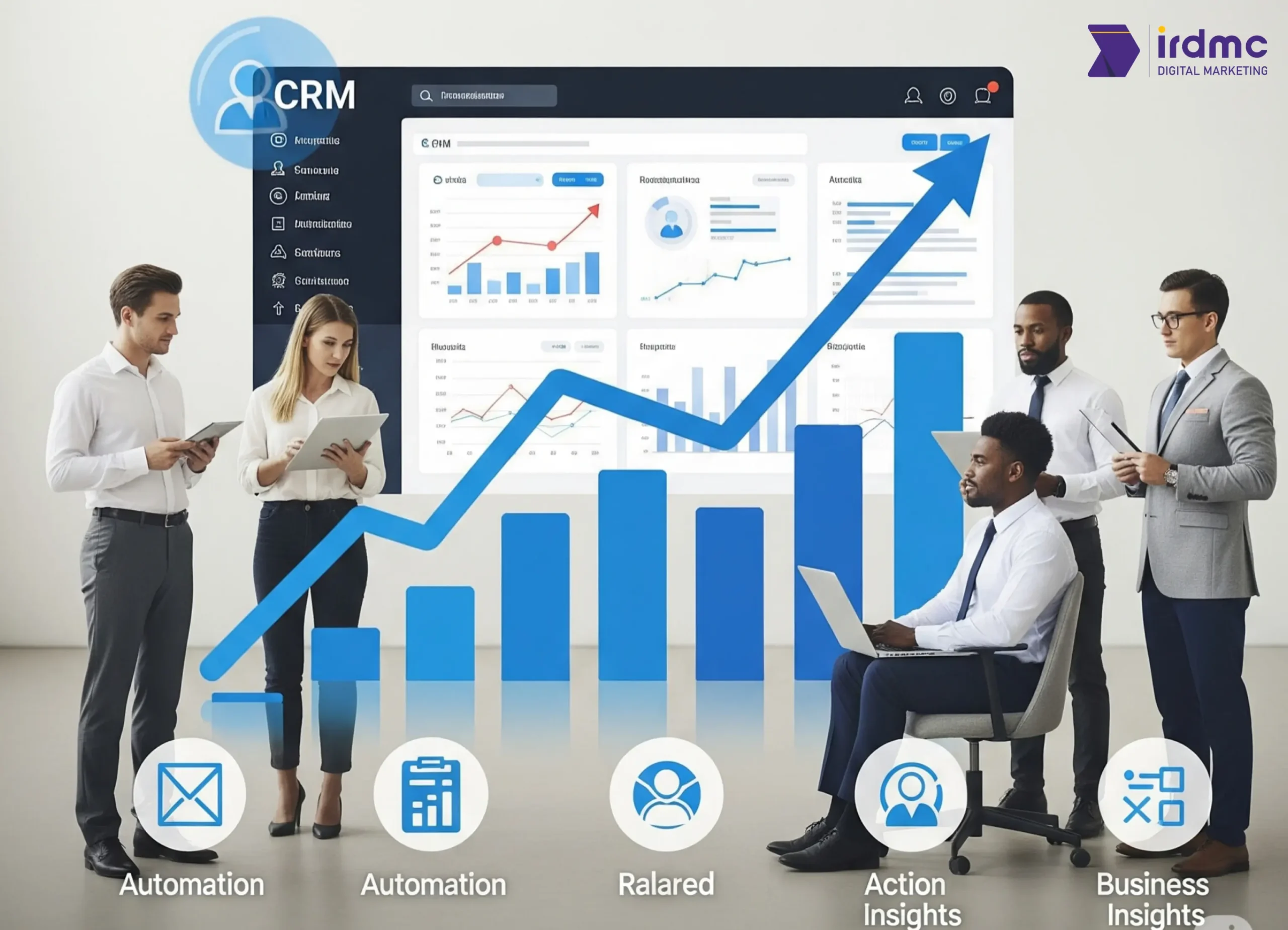 افزایش نرخ تبدیل سرنخ به مشتری با مشاوره CRM | راهکارهای حرفه‌ای