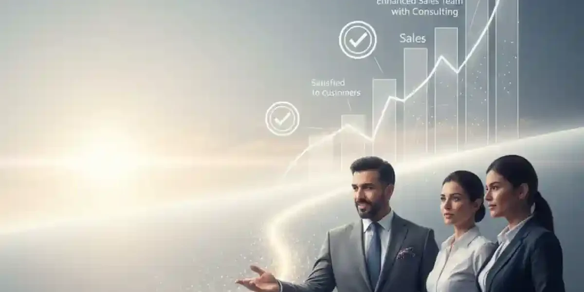 تقویت تیم فروش با مشاوره